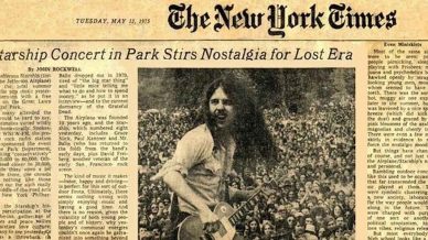Jefferson Starship at Central Park on May 12, 1975