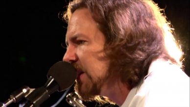 Brendan Canty, Eddie Vedder at Warner Theatre on August 16, 2008