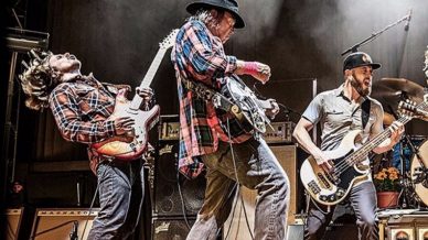 Neil Young, Promise of the Real at Telluride Town Park on September 30, 2016