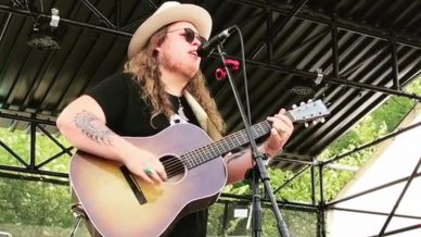 Marcus King at Peach Festival on August 12, 2017