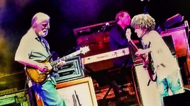 Brandon Niederauer, Marcus King, Widespread Panic at Peach Festival on August 12, 2017