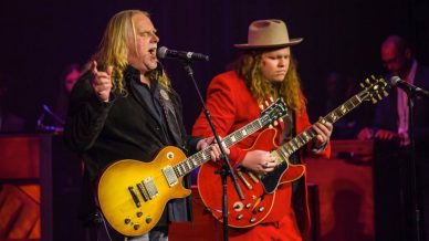 Dap Kings, Marcus King, Warren Haynes at Apollo Theater on January 25, 2018