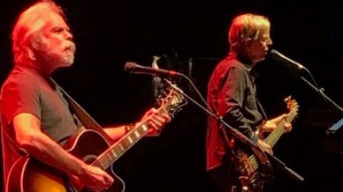 Bob Weir, Phil Lesh, Wally Ingram at Radio City Music Hall on 