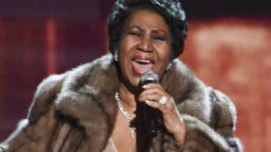 Aretha Franklin at Kennedy Center on December 6, 2015