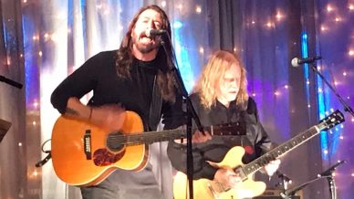 Dave Grohl, Warren Haynes at Asheville Civic Center on December 8, 2018