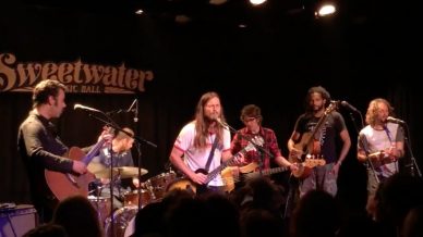 Alex Morrison, Ben Morrison, Dan Lebowitz, Ezra Lipp, Lukas Nelson, Paul Beaubrun, Steve Adams at Sweetwater Music Hall on November 19, 2018