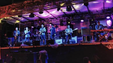 Leslie Mendelson, Luther Dickinson, Playa Allstars at Hard Rock Hotel on January 26, 2019