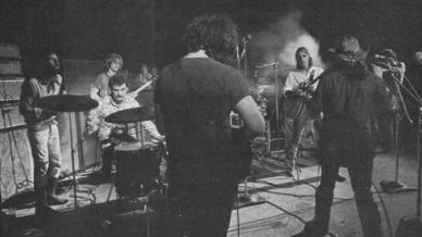 Grateful Dead at Woodstock on August 16, 1969