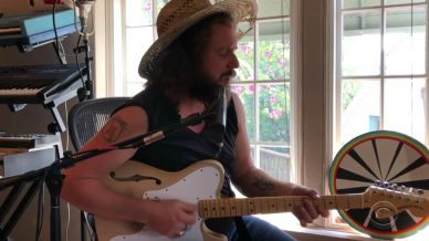 Jim James at A Late Show on April 6, 2020