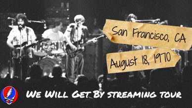 Grateful Dead at Fillmore West on August 18, 1970