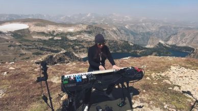 Holly Bowling at Beartooth Mountains on October 1, 2020