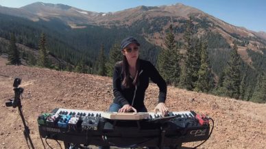 Holly Bowling at Breckenridge on November 5, 2020