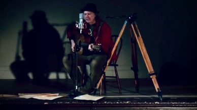 Neil Young at Coronation Hall on December 20, 2020