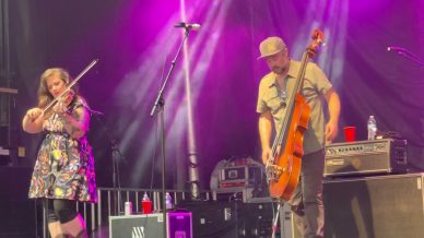 Yonder Mountain String Band at Hoxeyville Music Festival on August 15, 2021