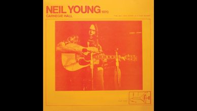 Neil Young at Carnegie Hall on December 4, 1970