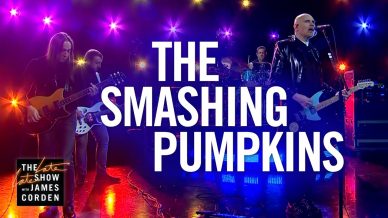 Smashing Pumpkins at Late Show with James Cordon on May 12, 2022